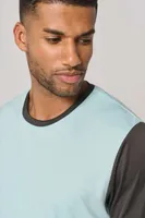 Tricou unisex Proact Adults Bicolour Short-sleeved personalizat, pe model