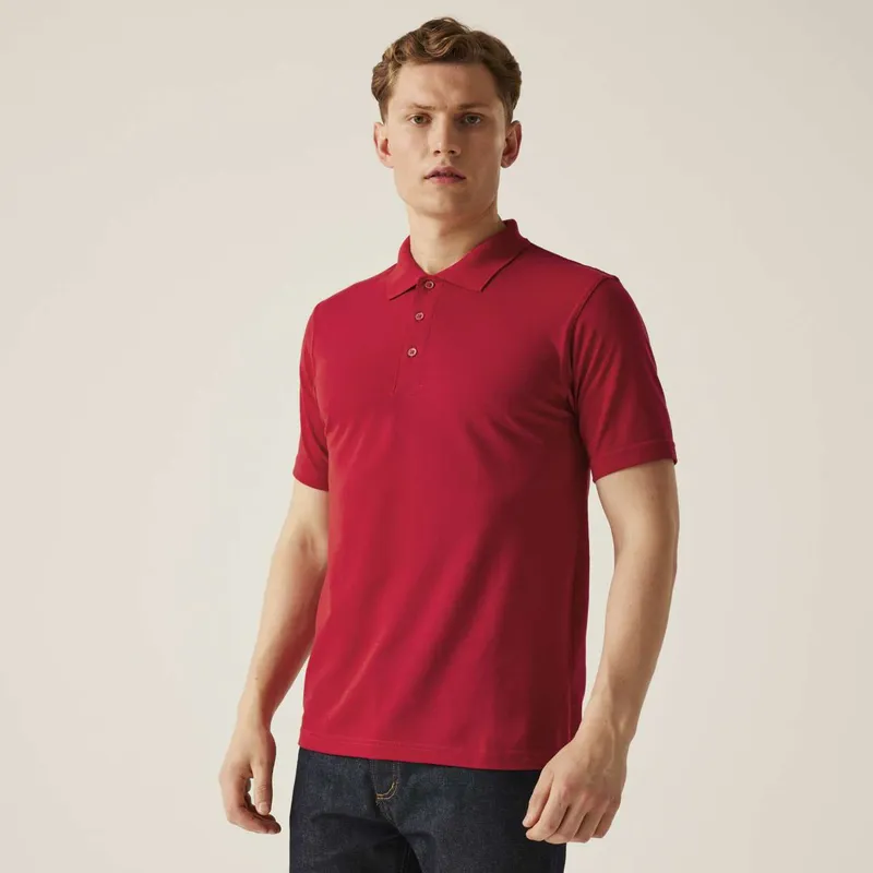 Tricou polo bărbați Regatta Pro 65/35 Short Sleeve