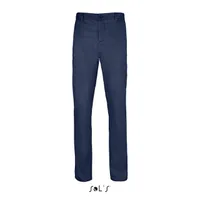Pantaloni bărbați SOL'S Jared Satin Stretch Trousers personalizați, albastru