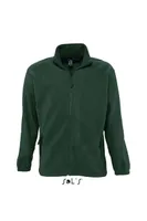Jachetă polar bărbați SOL'S North Zipped Fleece personalizată, verde