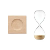 Clepsidră cu nisip - 5 minute personalizată, vedere spate