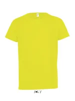 Tricou copii SOL'S Sporty Raglan-sleeved personalizat, galben