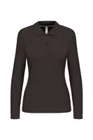 Tricou polo damă Kariban personalizat, gri