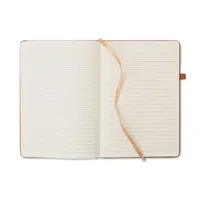 Notes A5 din PU reciclat personalizat, vedere detaliu