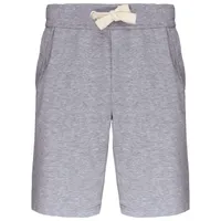 Pantaloni scurți unisex Kariban French Terry Bermuda Shorts personalizați, gri