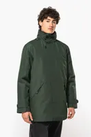 Jachetă unisex Kariban Quilted Parka personalizată, pe model