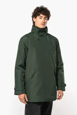 Jachetă unisex Kariban Quilted Parka personalizată