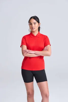 Tricou polo damă Just Cool Cool personalizat