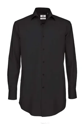 Cămașă bărbați B&C Black Tie Lsl personalizată