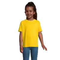 IMPERIAL KIDS T-SHIRT 190g personalizat, gold