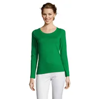 MAJESTIC WOMEN T-SHIRT 150g personalizat, kelly green