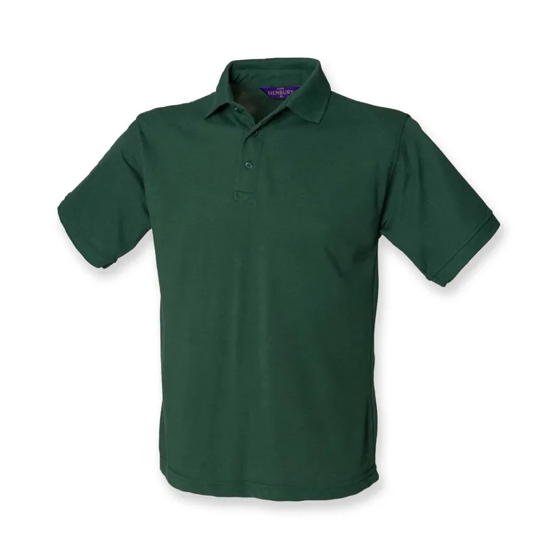 Tricou polo bărbați Henbury Classic 65/35 Pique personalizat, pe model
