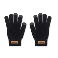 Mănuși tactile RPET personalizate, vedere zona de personalizare