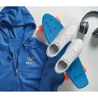 Adidași din PU 40 personalizat, vedere zona de personalizare