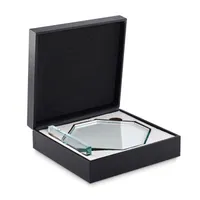 Trofeu din cristal personalizat, vedere detaliu