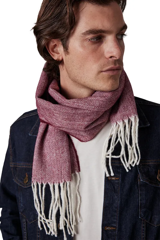 Fular K-UP Fringed Scarf