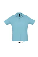 Tricou polo bărbați SOL'S Summer II personalizat, albastru