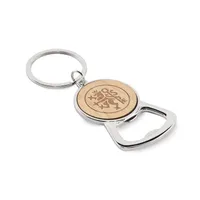 Breloc din aluminiu reciclat personalizat, vedere zona de personalizare