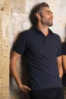 Tricou polo bărbați Neoblu Owen Piqué With Concealed Placket personalizat, pe model