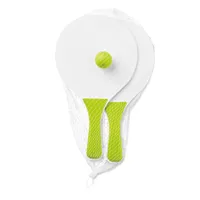 Set mic de tenis de plajă personalizat, lime