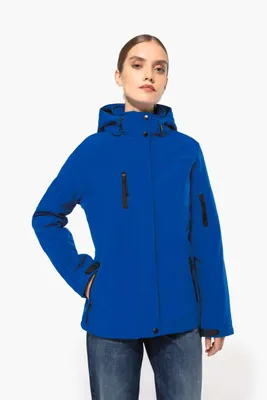 Hanorac damă Kariban Softshell Lined Parka personalizat