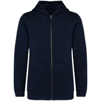 Hanorac copii Native Spirit Eco-friendly Full Zip personalizat, albastru