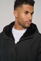 Jachetă unisex Proact Sherpa-lined Long Parka personalizată, pe model