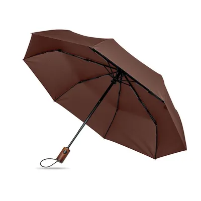 Umbrelă auto 21" mâner lemn