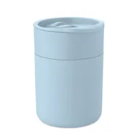 Cana termo PP 330ml personalizată, albastru copil