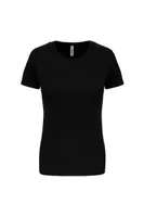 Tricou damă Proact Short-sleeved Sports personalizat, negru