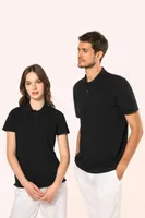 Tricou polo bărbați Kariban Premium Short-sleeved Supima® personalizat, pe model