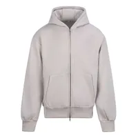 Bluză unisex Just Hoods Signature Heavyweight Zoodie personalizată, maro