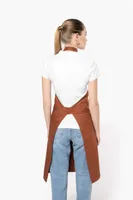 Șorț Kariban Cotton Without Pocket personalizat, pe model