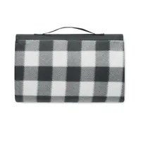 Pătură fleece RPET 150 gr/m² personalizată, vedere lateral
