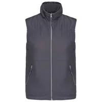 Vestă bărbați Kariban Messenger Bodywarmer personalizată, gri