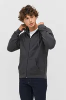 Hanorac unisex SOL'S Stone Zip personalizat, pe model