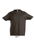 Tricou copii SOL'S Imperial Round Neck personalizat, maro