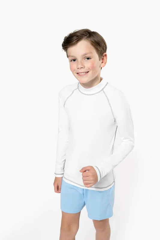 Tricou cu mânecă lungă copii Proact Technical With UV Protection
