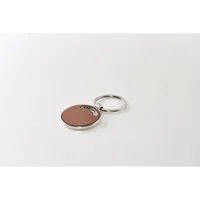 Breloc de formă rotundă personalizat, vedere detaliu