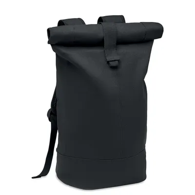 Rucsac "rolltop" din canvas personalizat