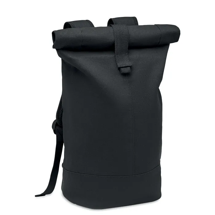 Rucsac "rolltop" din canvas personalizat