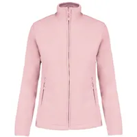 Jachetă damă Kariban Maureen Full Zip Microfleece personalizată, roz