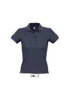 Tricou polo damă SOL'S People personalizat, albastru