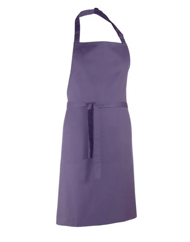 Șorț Premier Colours Collection Bib personalizat, violet
