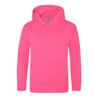 Hanorac copii Just Hoods Electric personalizat, roz
