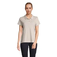 Tricou polo damă Sol's Pulse personalizat, linen twin