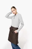 Șorț Kariban Cotton Mid-length personalizat, pe model