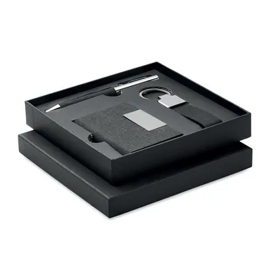 Set cadou 3 piese în cutie personalizat