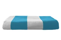 Caribbean Blue/White