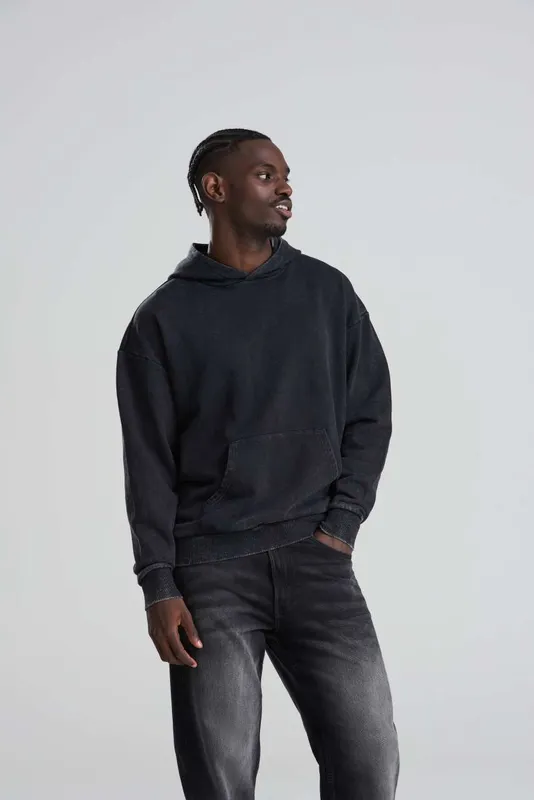 Hanorac unisex Just Hoods Vintage Washed